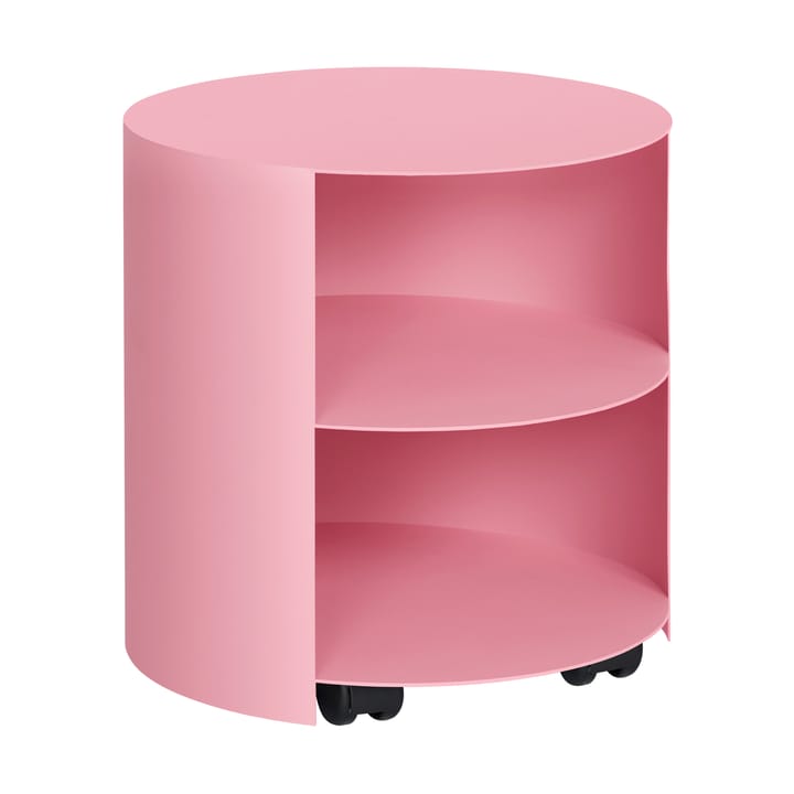 Tavolino Hide Ø38x41 cm - Light pink textured - Hem