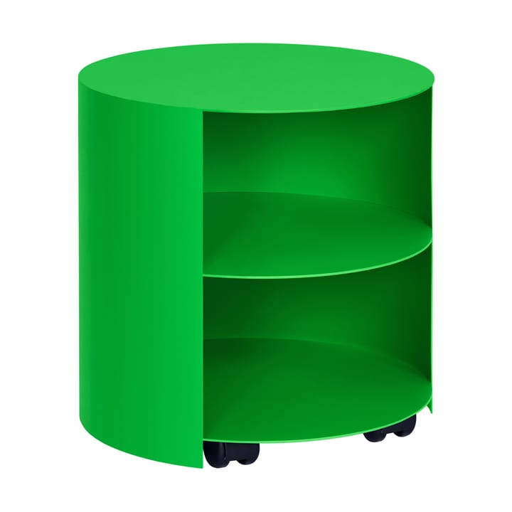 Tavolino Hide Ø38x41 cm - Pure green textured - Hem