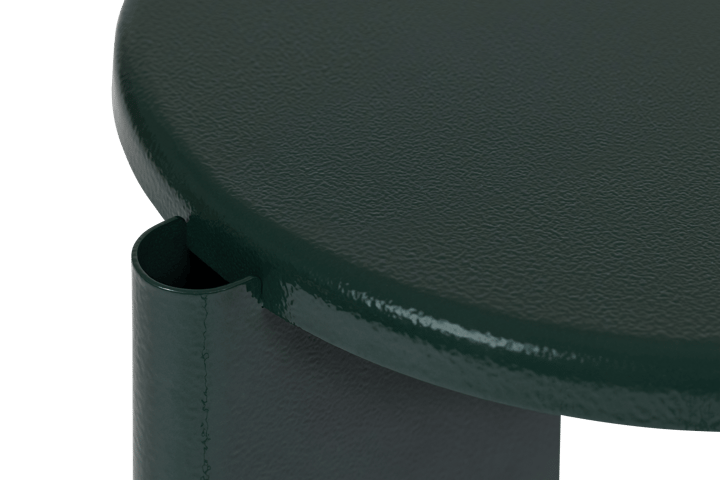 Tavolino Lolly 56 cm, Black green gloss Hem