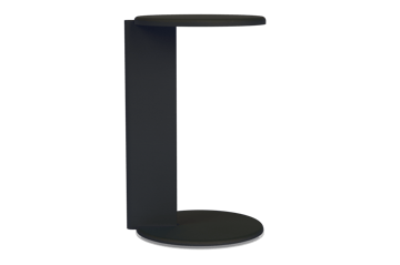 Tavolino Lolly 56 cm - Black grey matte - Hem