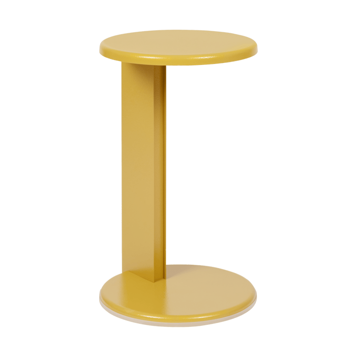 Tavolino Lolly 56 cm - Ochre yellow gloss - Hem