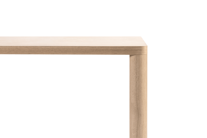 Tavolo da pranzo Log 90x180 cm, Rovere Hem