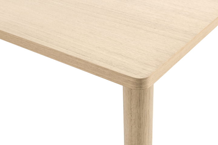 Tavolo da pranzo Log 90x180 cm, Rovere Hem