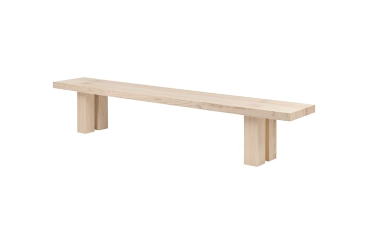 Tavolo da pranzo Max con panche 250 cm, Frassino Hem