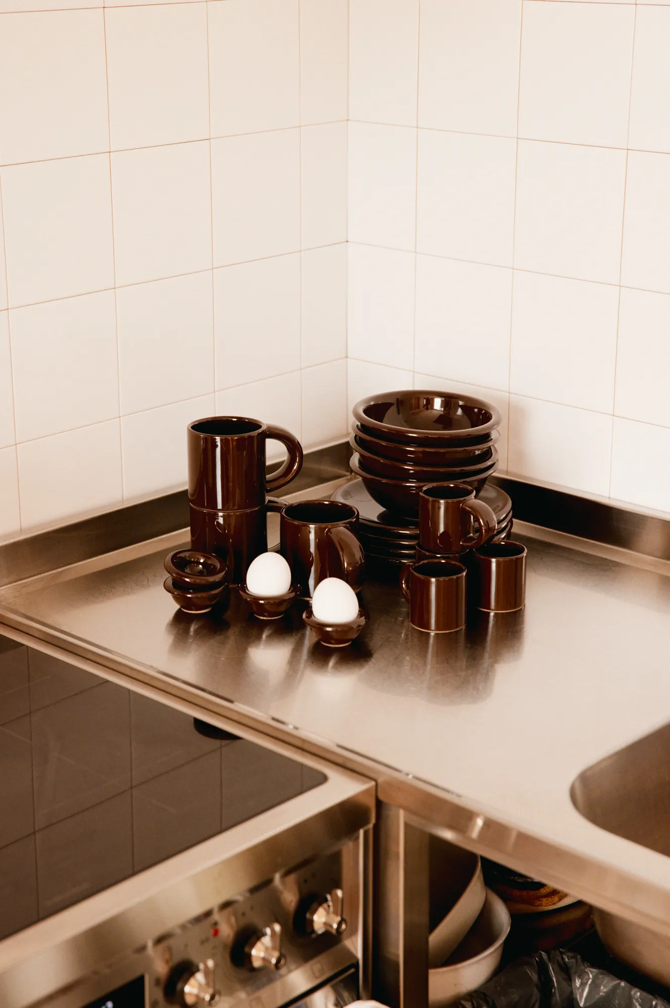 Tazza Bronto 30 cl confezione da 2, Brown Hem