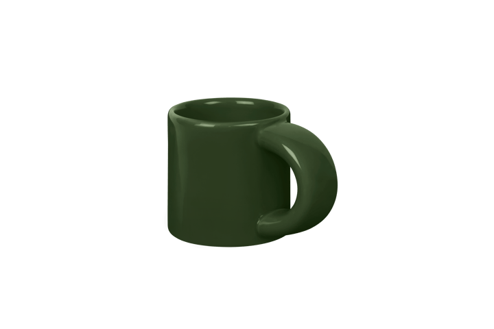 Tazzina da espresso Bronto 10 cl confezione da 4, Green Hem