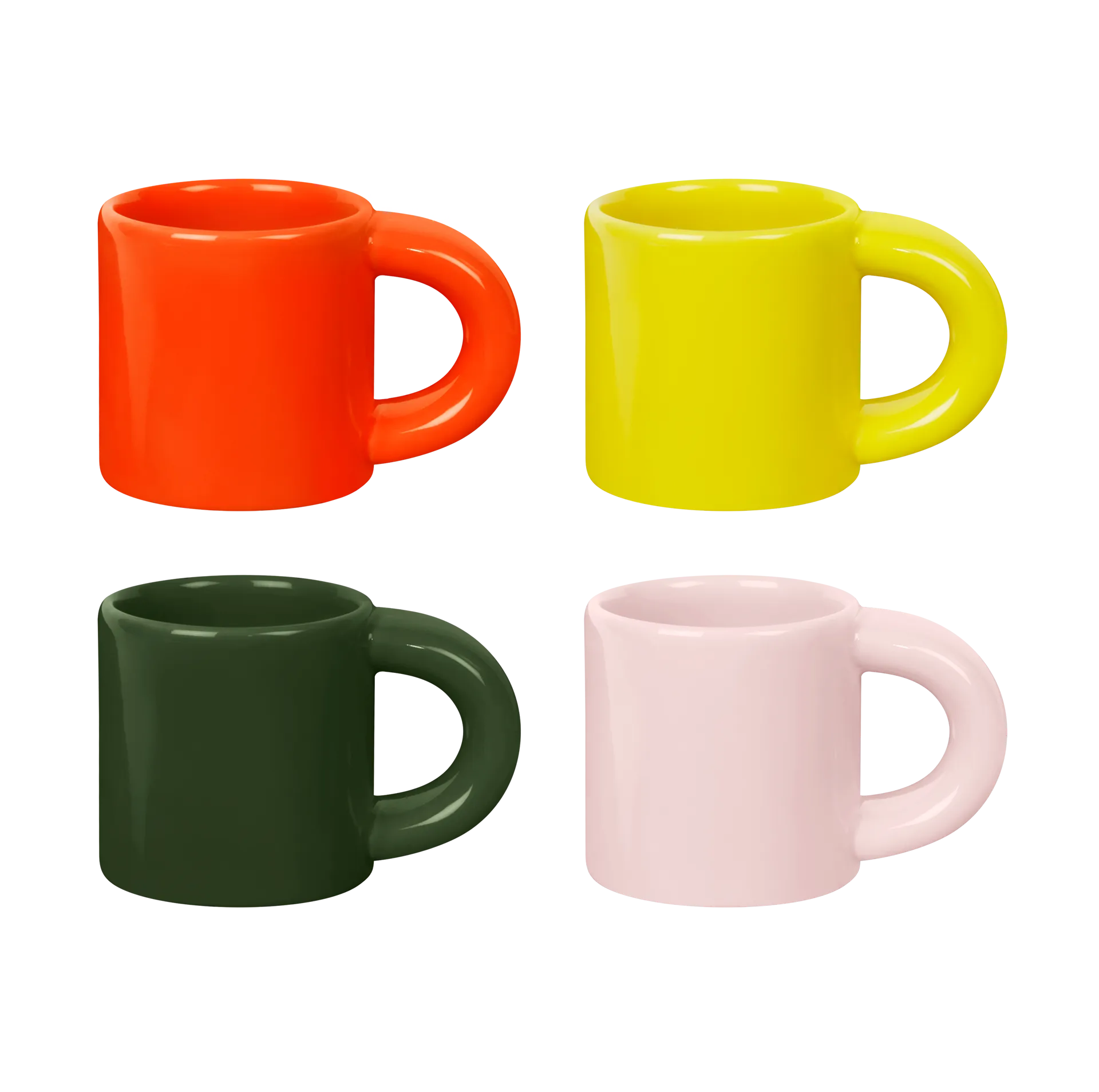 Tazzina da espresso Bronto 10 cl confezione da 4, Multi Hem