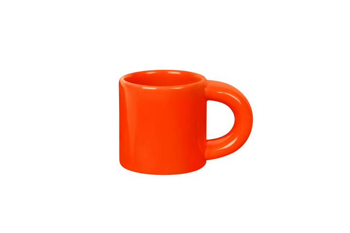 Tazzina da espresso Bronto 10 cl confezione da 4, Orange Hem
