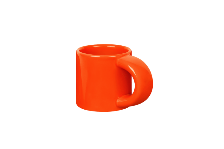 Tazzina da espresso Bronto 10 cl confezione da 4, Orange Hem