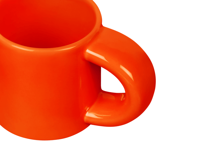 Tazzina da espresso Bronto 10 cl confezione da 4, Orange Hem