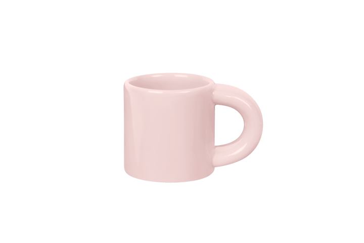 Tazzina da espresso Bronto 10 cl confezione da 4, Pink Hem