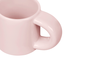 Tazzina da espresso Bronto 10 cl confezione da 4 - Pink - Hem
