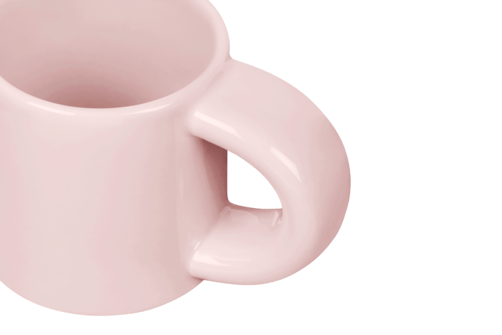 Tazzina da espresso Bronto 10 cl confezione da 4, Pink Hem