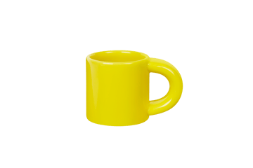 Tazzina da espresso Bronto 10 cl confezione da 4 - Yellow - Hem