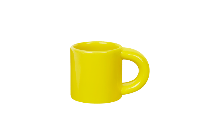 Tazzina da espresso Bronto 10 cl confezione da 4, Yellow Hem