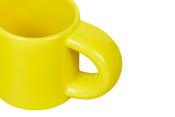 Tazzina da espresso Bronto 10 cl confezione da 4, Yellow Hem