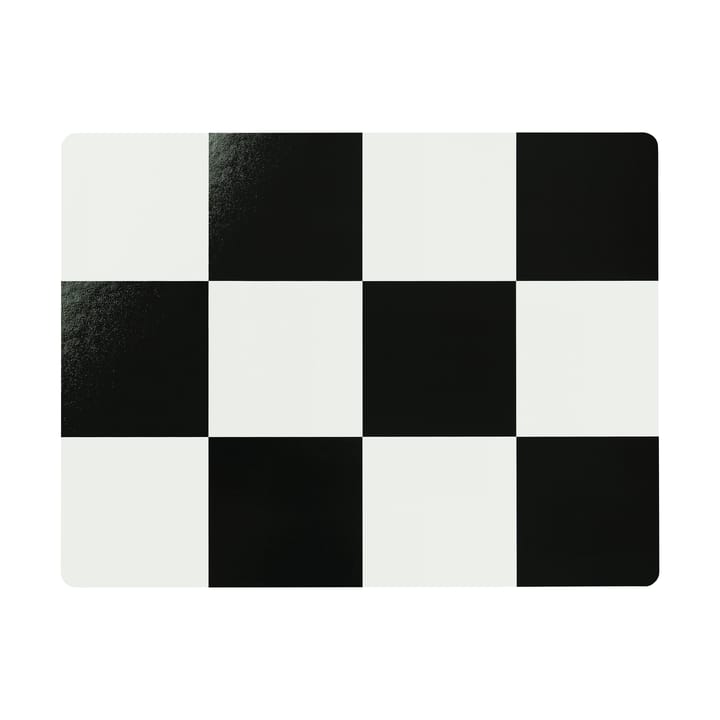 Tovaglietta Check 30x40 cm 2 pezzi - Cream-black - Hem