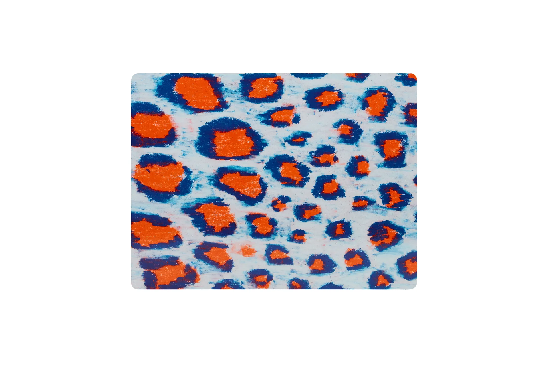 Tovaglietta Monster 30x40 cm 2 pezzi, Coral-white-ultramarine blue Hem