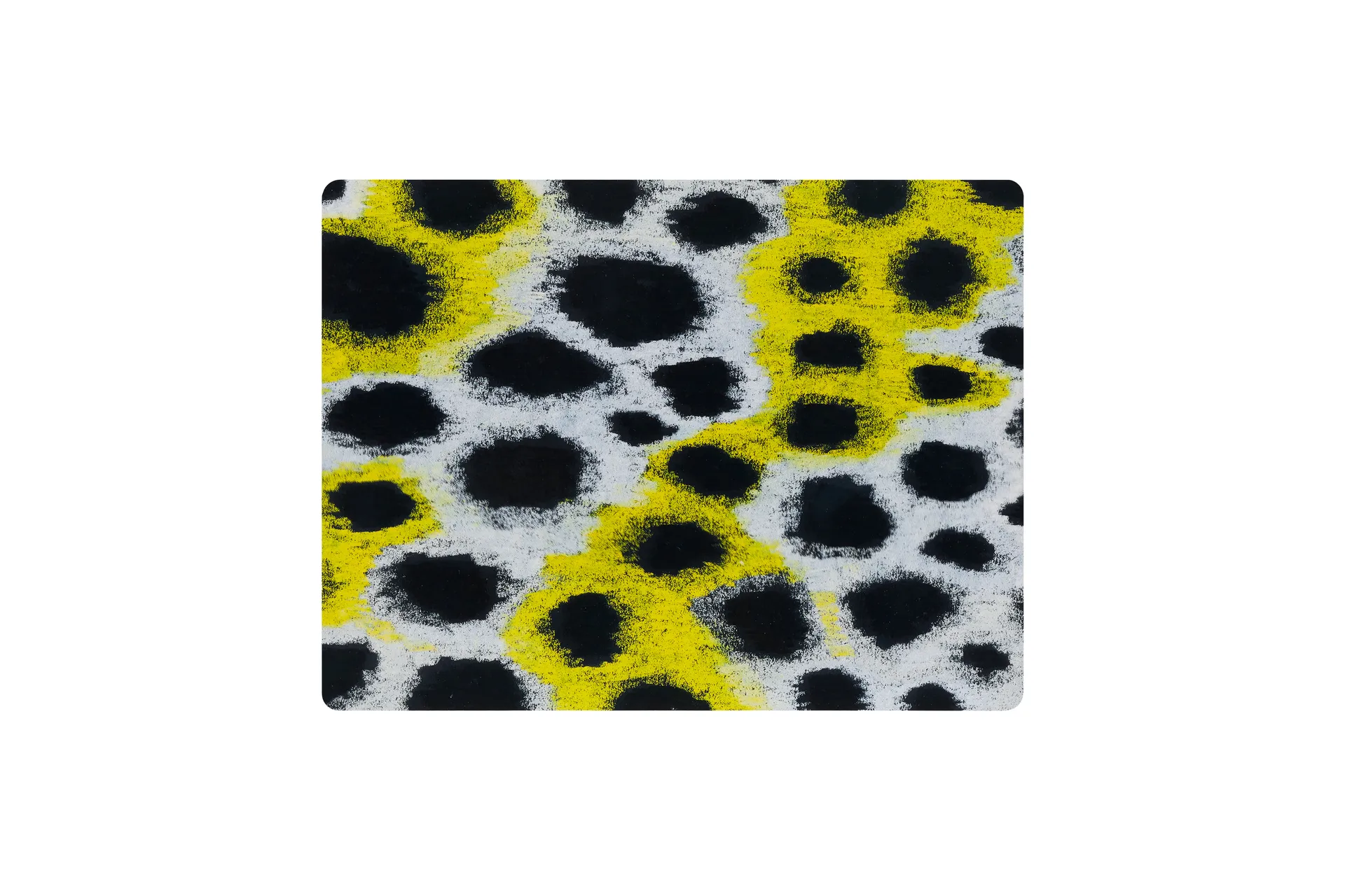 Tovaglietta Monster 30x40 cm 2 pezzi, White-yellow-black Hem