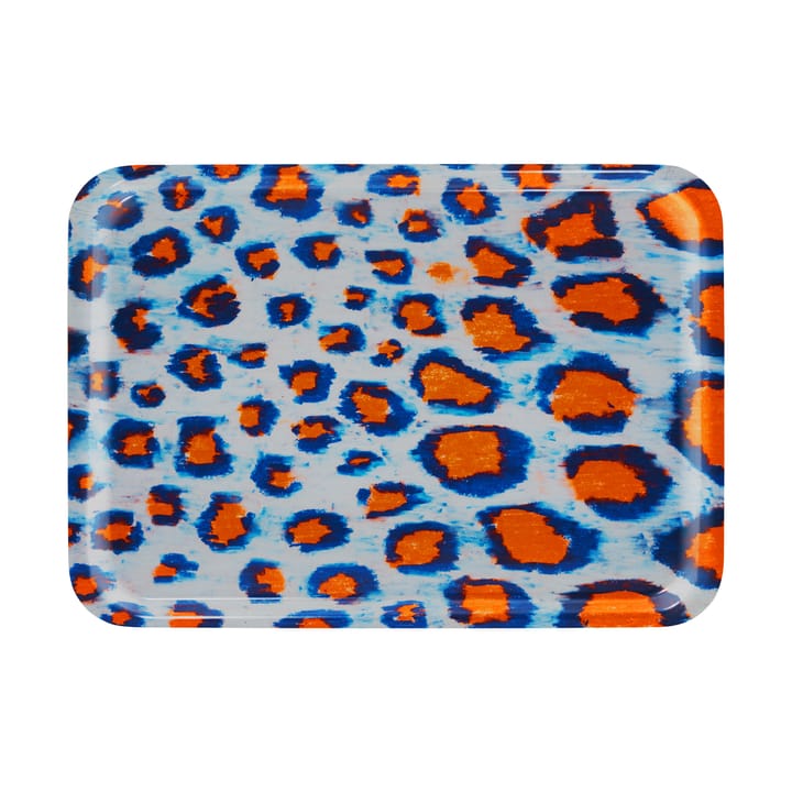 Vassoio Monster Medium 37x53 cm, Coral-white-ultramarine blue Hem