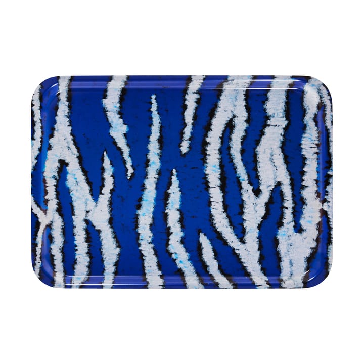 Vassoio Monster Medium 37x53 cm - Ultramarine blue-white - Hem