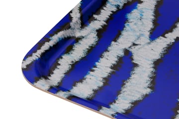 Vassoio Monster Medium 37x53 cm - Ultramarine blue-white - Hem