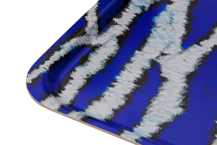 Vassoio Monster Medium 37x53 cm, Ultramarine blue-white Hem