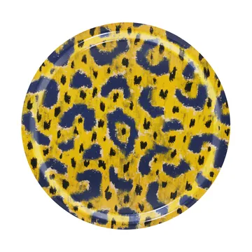 Vassoio Monster Medium Ø49 cm - Ochre yellow-grey-black - Hem