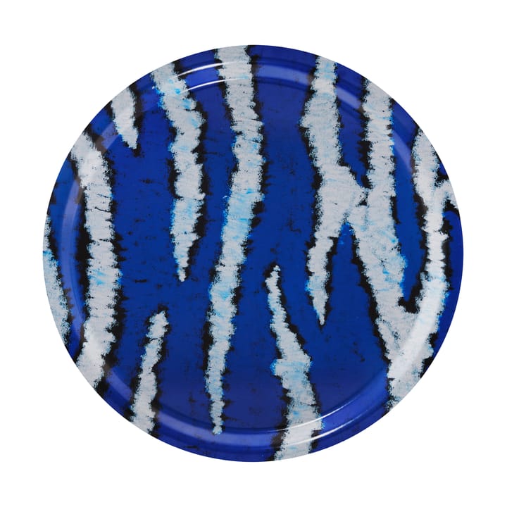 Vassoio Monster Medium Ø49 cm - Ultramarine blue-white - Hem