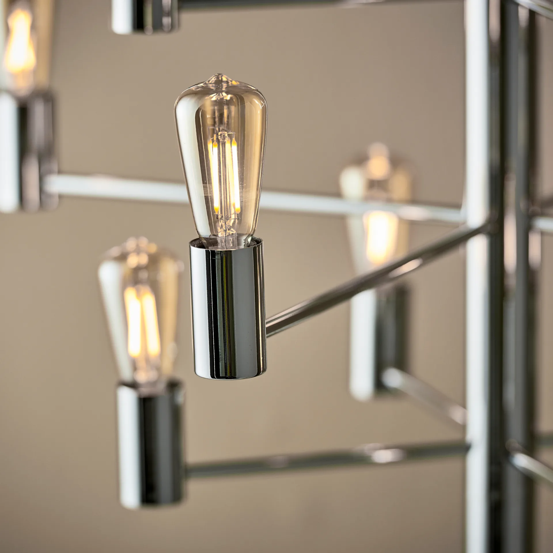 Candeliere Manola 12, cromo Herstal