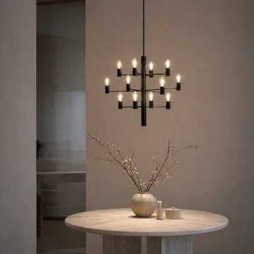 Candeliere Manola 12 - nero - Herstal