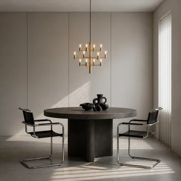 Candeliere Manola 12 - ottone satin - Herstal