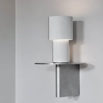 Iluma lampada da tavolo portatile - Argento - Herstal
