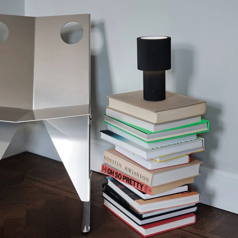 Iluma lampada da tavolo portatile, Jet black Herstal