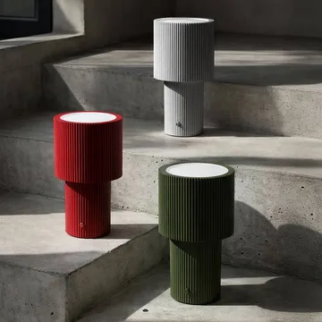 Iluma lampada da tavolo portatile - Rosso - Herstal