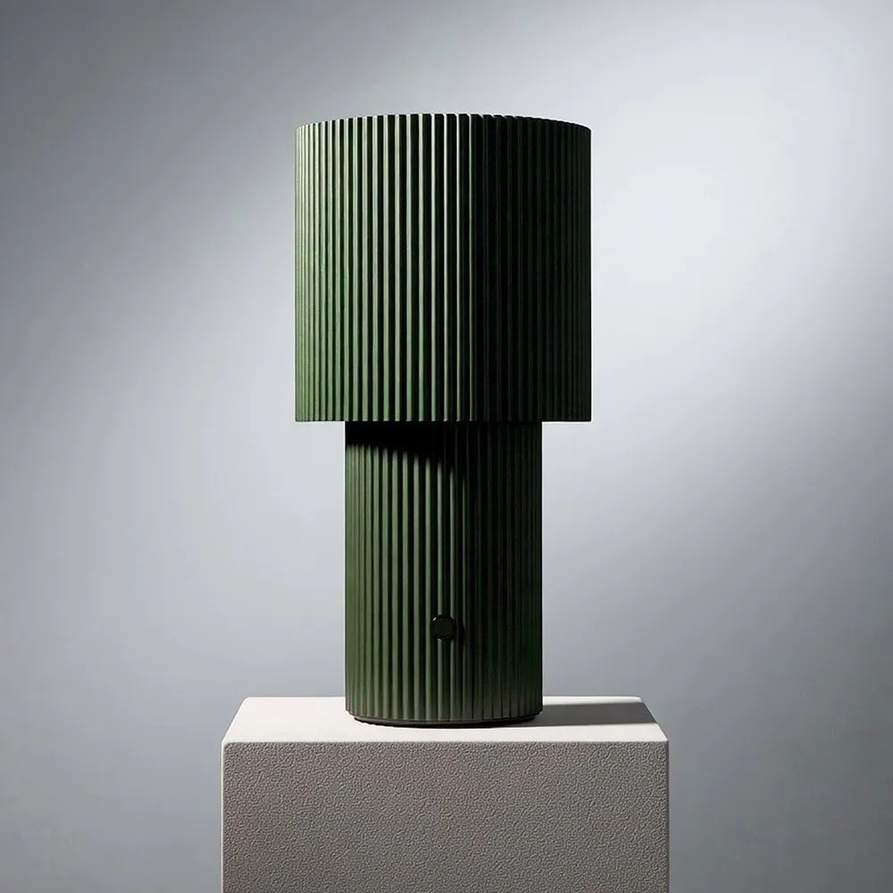 Iluma lampada da tavolo portatile, Verde oliva Herstal