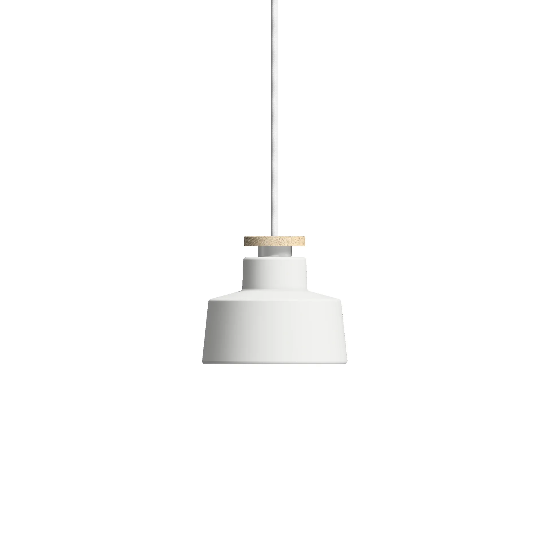 Lampada a sospensione Street XS, Bianco opaco Herstal