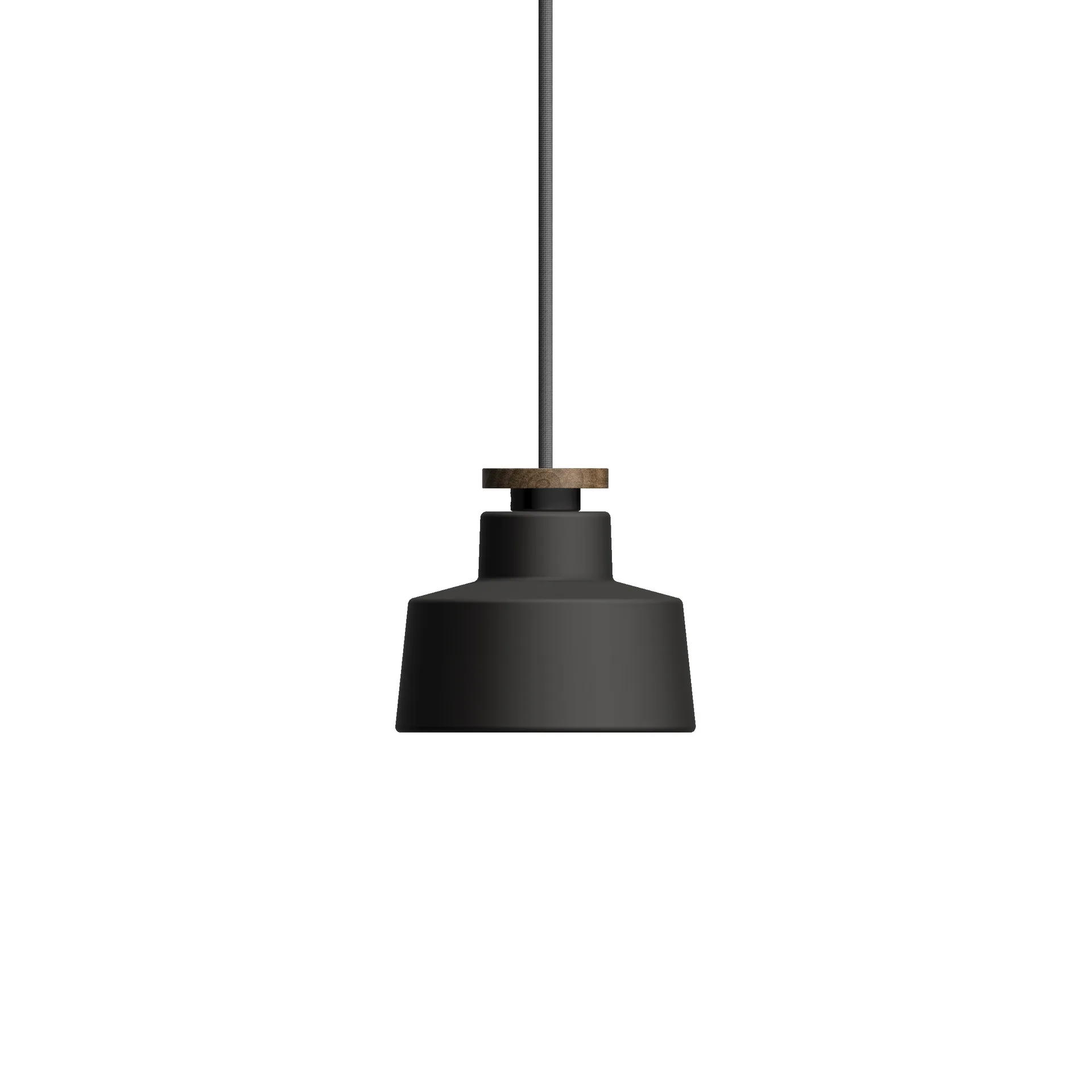 Lampada a sospensione Street XS, Nero opaco Herstal