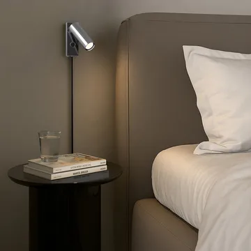 Lampada da parete Pipeline - Cromo - Herstal