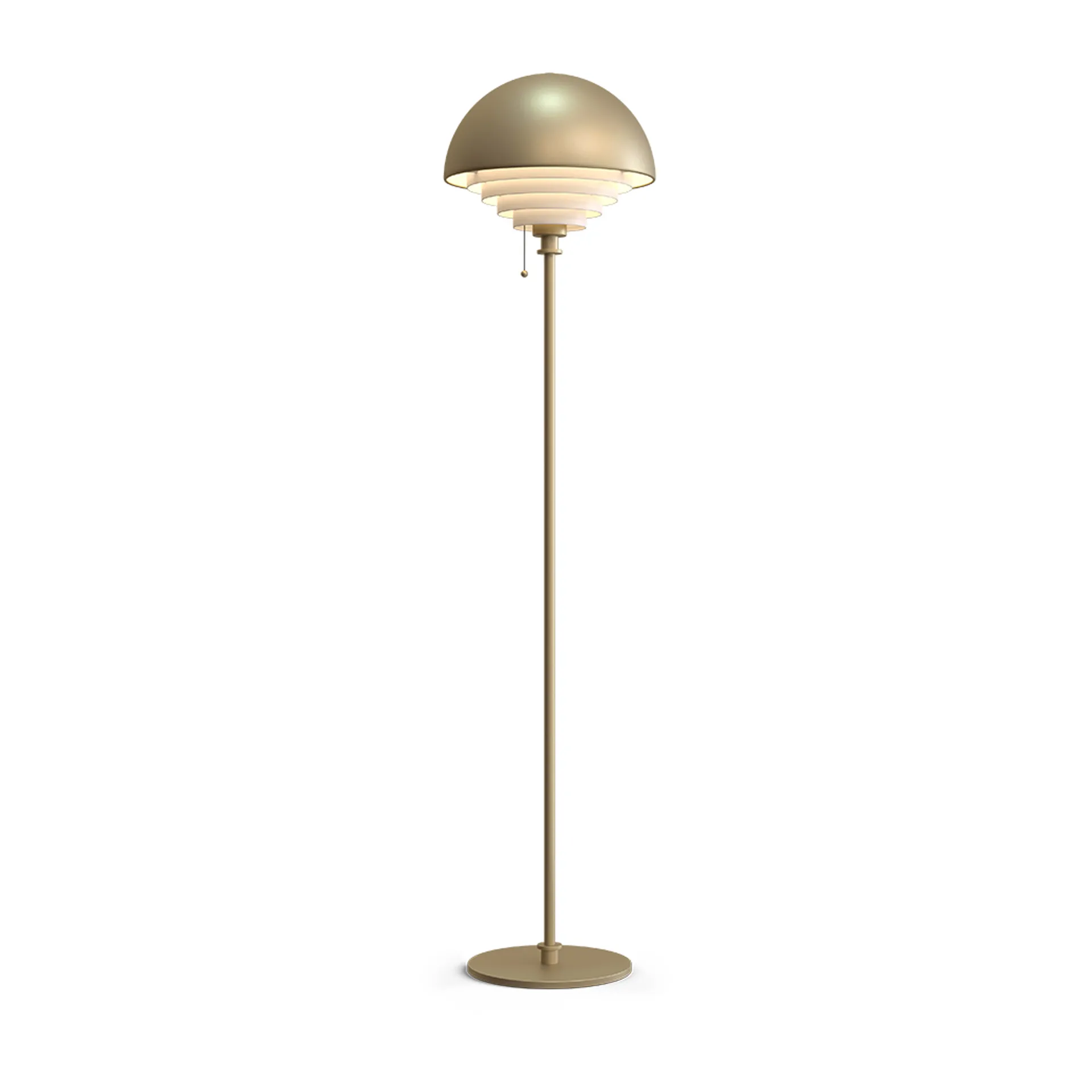 Lampada da pavimento Motown 150 cm, Ottone Herstal