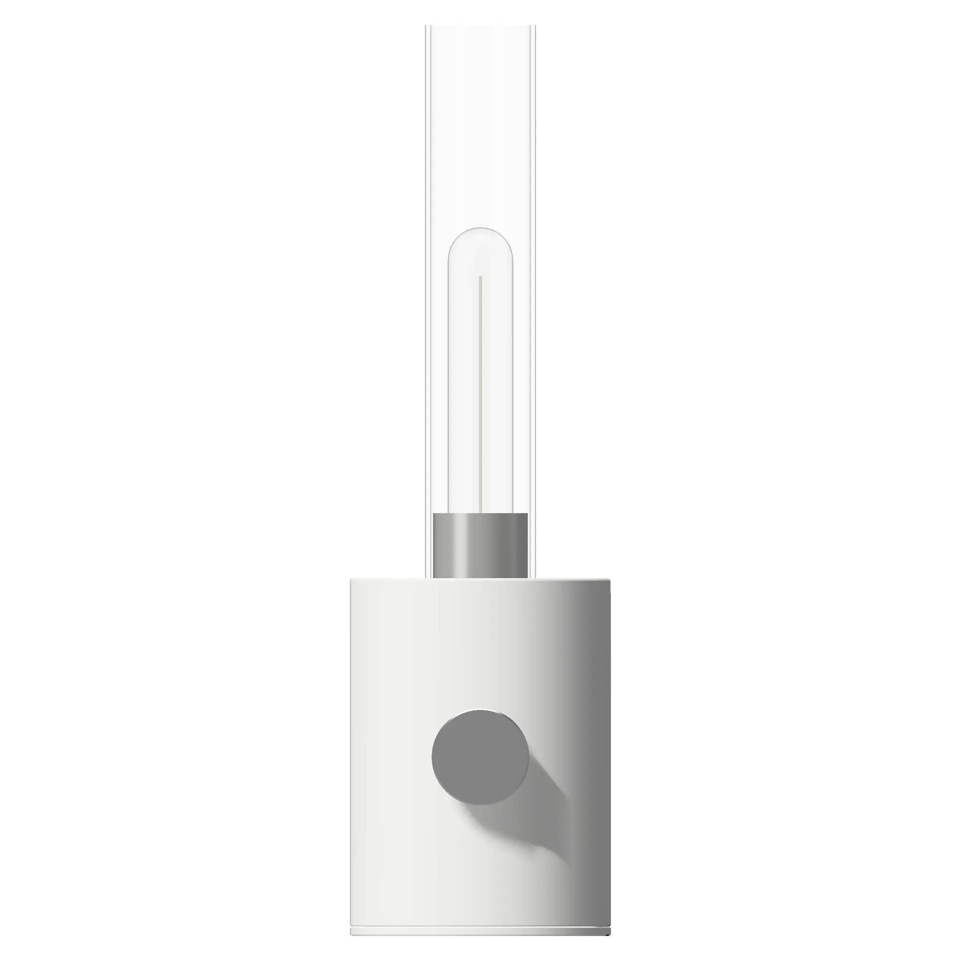 Lampada da tavolo Harbor piccola 28 cm, Bianco opaco Herstal