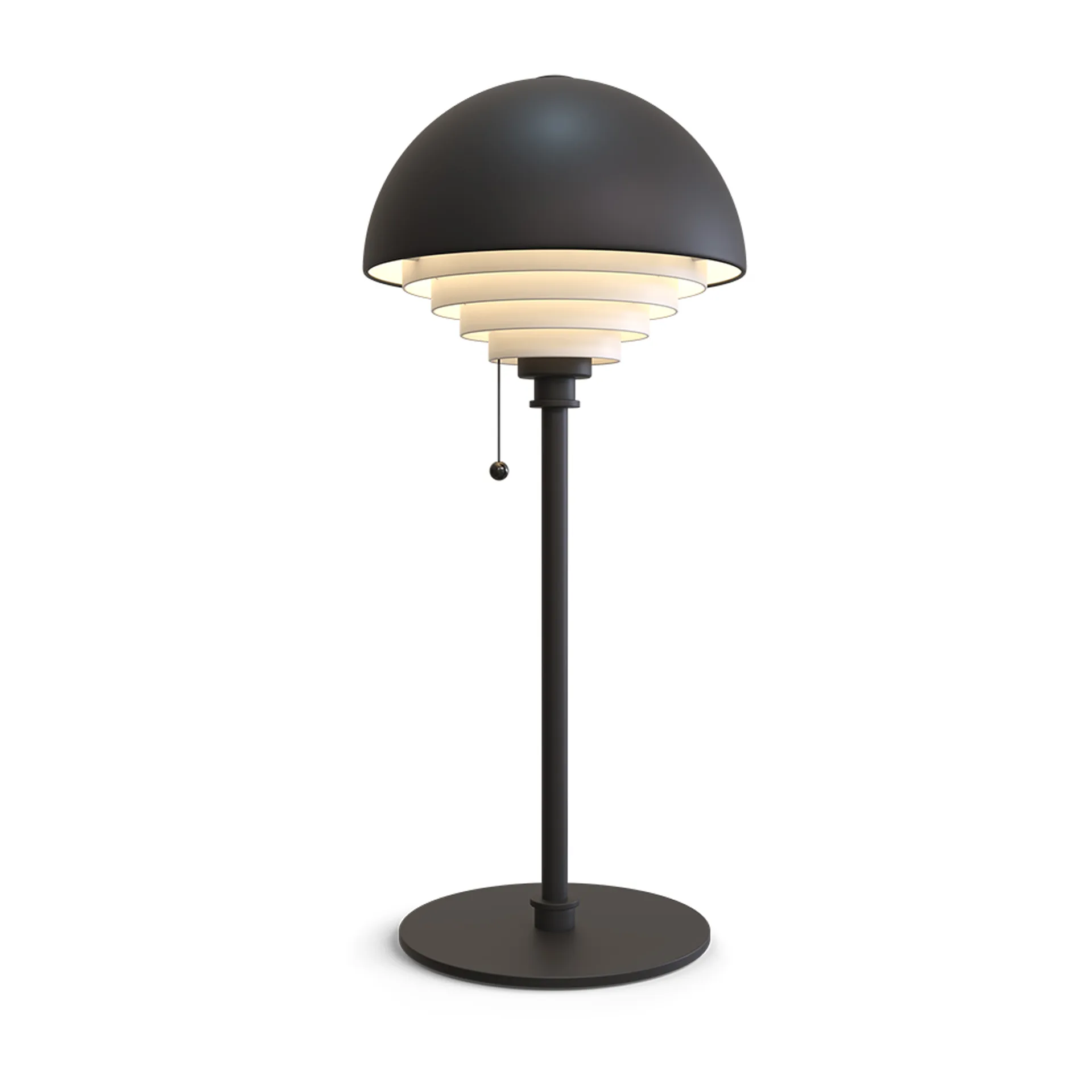 Lampada da tavolo Motown, Nero Herstal