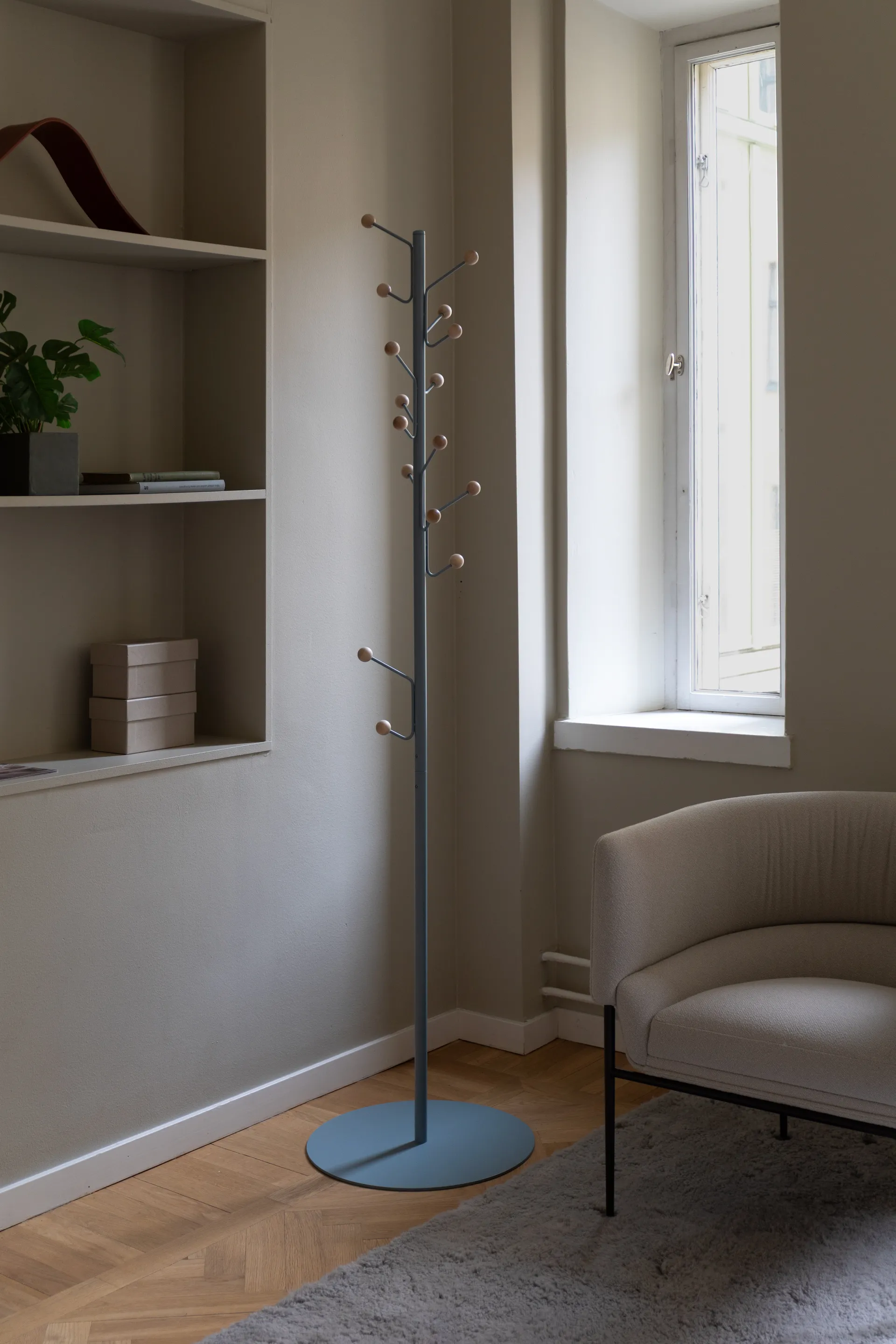 Lampada da tavolo Vienda, Nero brillante Herstal