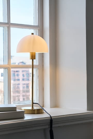 Lampada da tavolo Vienda - ottone-bianco - Herstal