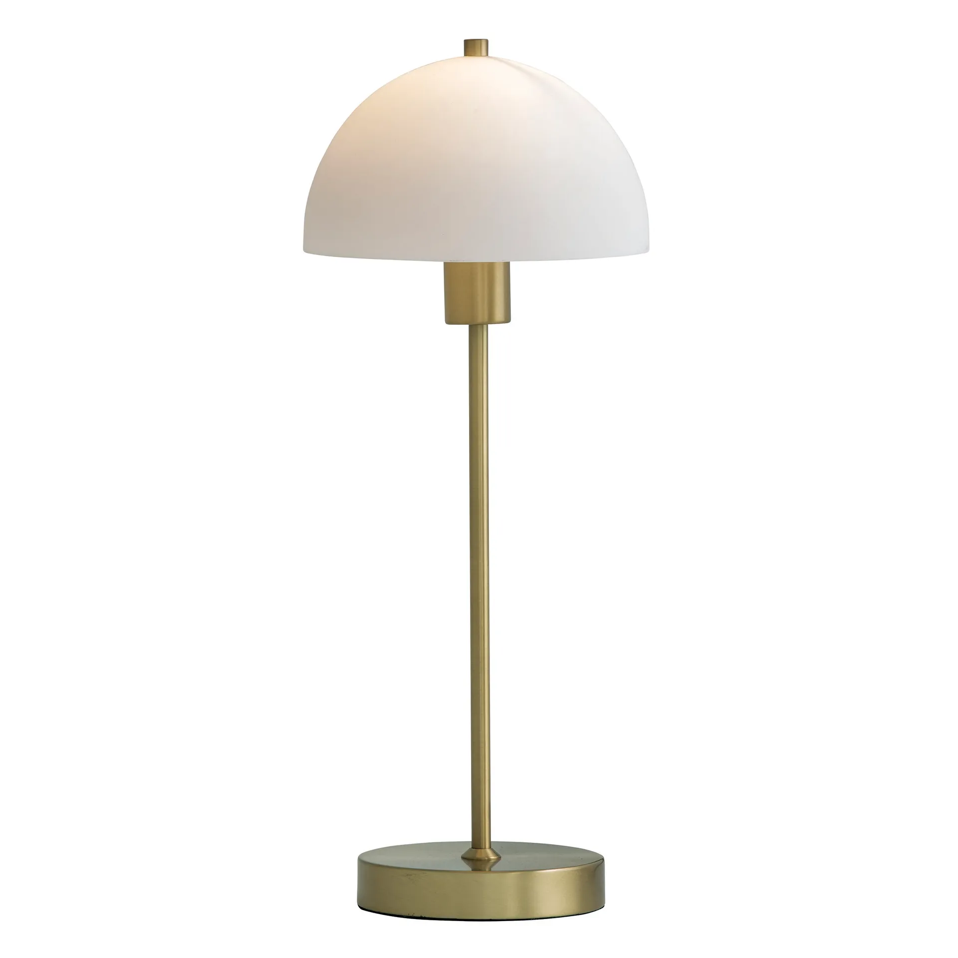 Lampada da tavolo Vienda, ottone-bianco Herstal