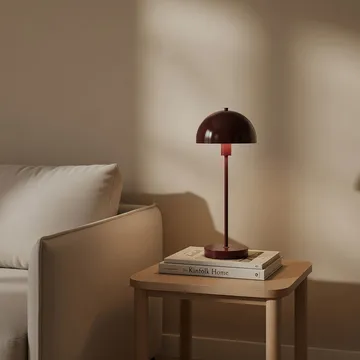 Lampada da tavolo Vienda - Rosso Valentino - Herstal