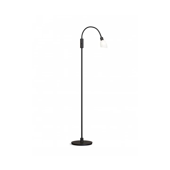 Lampada da terra singola Cut 140 cm, Nero Herstal