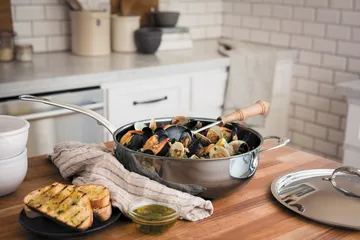 Casseruola con coperchio Hestan Nanobond 4,7 L - Acciaio inossidabile - Hestan