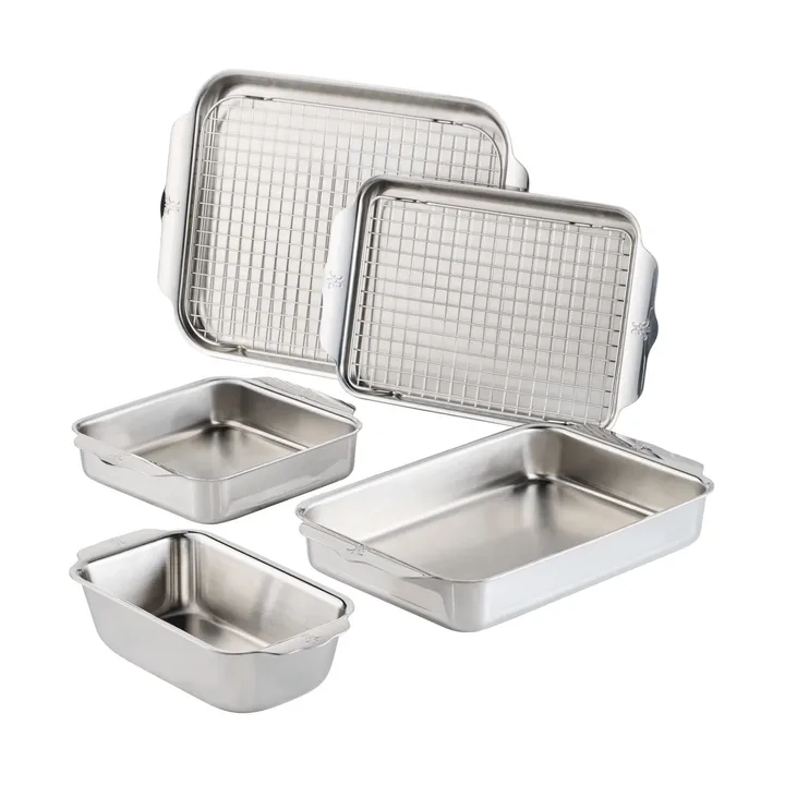 Hestan Ovenbond essential set da forno - Acciaio inox, 7 pezzi - Hestan