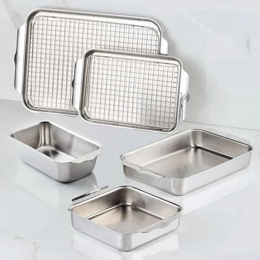 Hestan Ovenbond essential set da forno, Acciaio inox, 7 pezzi Hestan